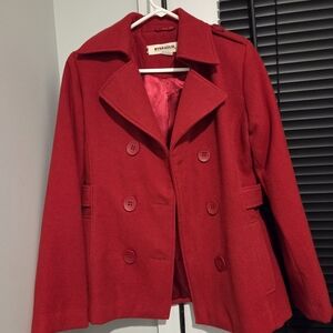 Women's Trademark HYDRAULIC RED Coat Size S